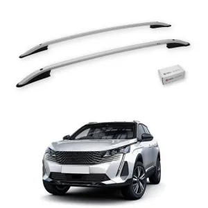 Turtle Peugeot 3008 (P84) 2017-2024 Tavan Çıtası Crown Gri