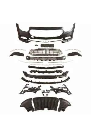 Mercedes w213 executive makyajlı dönüşüm body kit seti full 2016 / 2020 thumb 3