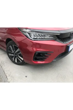 Honda city uyumlu sis kaplaması piano black 2021+ - Görsel 4
