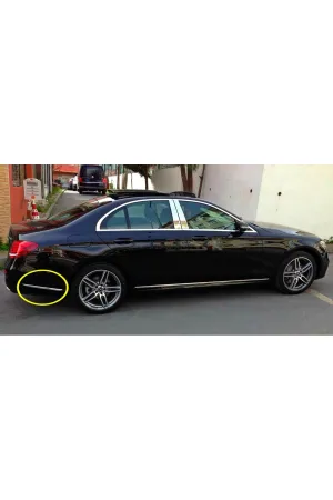 Mercedes W213 E Serisi 2017-2020 Krom Tampon Köşeleri Çıtası 2 P