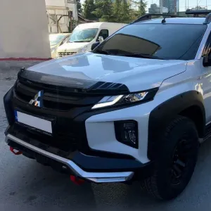 RBS Ön Kaput Rüzgarlığı - Hood Deflector Bug Shield Koruma Mitsubishi L200 - Görsel 2