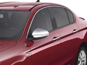 OMSA Fiat Egea Krom SD HB Üst Cam Çerçevesi 4 Parça 2016 ve Sonrası - Görsel 3