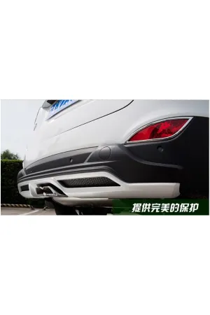Hyundai ix35 ön ve arka koruma çift çıkış egzozlu thumb 2