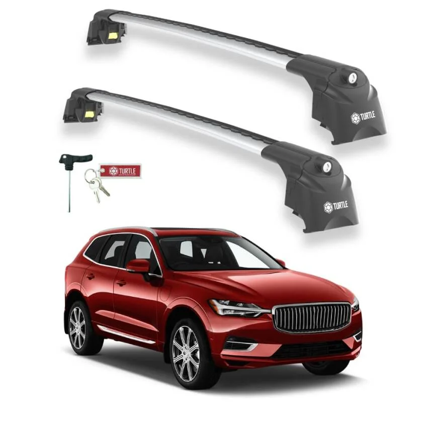Turtle Volvo Xc60 2018-2025 Ara Atkı Air2 Gri