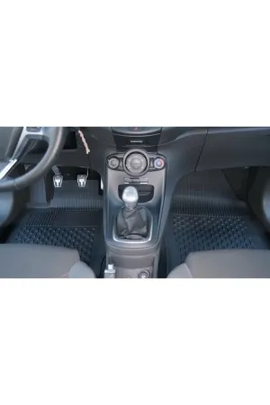 Ford Fiesta Mk6 7 2009-2017 Uyumlu Sahler Araca Özel 4.5D Havuzlu Oto Paspas - Fiesta - Görsel 3