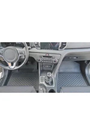 Kia Sportage 2016-2021 Uyumlu SAHLER Araca Özel 4.5D Havuzlu Oto Paspas – Sportage - Görsel 3