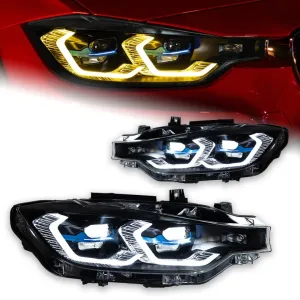 F30 3 Serisi Için Led Far (Facelift)(Xenon  İçi̇n 2013-2015)
