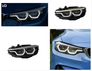 4 Seri̇si̇ F32/F36 Lci 2016-2018 İçi̇n Led Far (13-15 Için Yazılım Ve Soket Değişimi Ile Takılabilir)