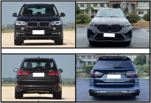 X5 F15 SERİSİ İÇİN UYUMLU G05 LCI X5M FACELIFT BODY KIT - Görsel 2