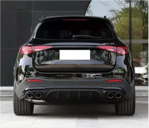 Mercedes-Benz Glc X254 2023+ İçi̇n Glc43 Di̇füzör Ve Si̇yah Egzoz Seti̇