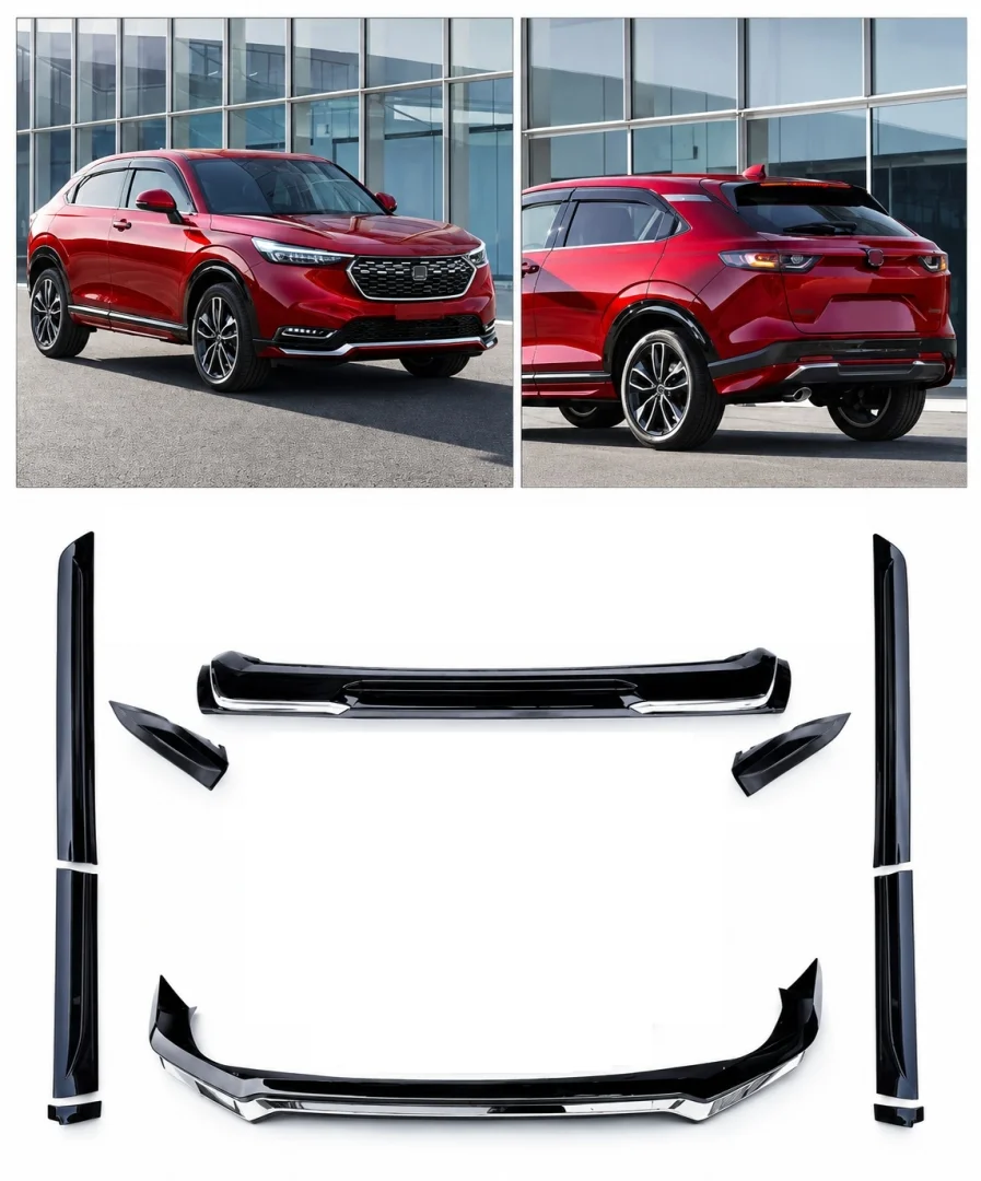 HR-V 2021+ AERO KIT (PIANO BLACK)