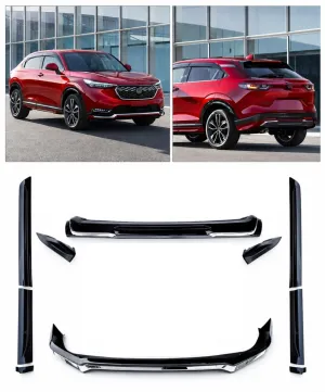 Hr-V 2021+ Aero Kit (Piano Black)