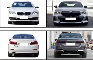 5 SERİSİ 2010-2016 (F10) İÇİN G60 FACELIFT BODY KIT - Görsel 2