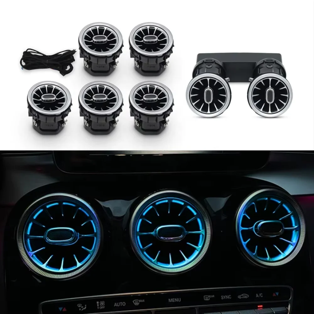 W205 14-18 C SERİSİ İÇİN 3 RENK ÖN VE ARKA HAVALANDIRMA