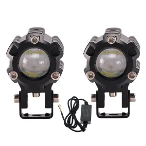 Offroad sis lambası beyaz-sarı (6.5 cm x 4.5cm 6.5cm  )  10w 12-80v set / LASS347 - Görsel 5