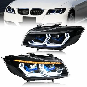 E90 3 SERİSİ MAKYAJLI KASA LAZER FAR (XENON İÇİN 2010-2012) - Görsel 2