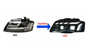 A5 2008-2011 LED FAR (XENON FAR UYUMLU - Görsel 2