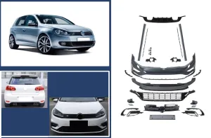 Golf 6 İçi̇n Golf 7.5 Facelift Body Kit