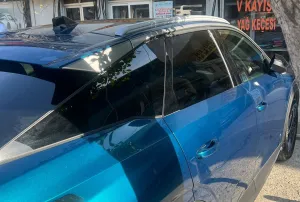 Peugeot 3008 2017 Sonrası Tavan Çıtası Gümüş Gri thumb 2