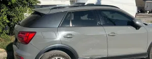 Audi Q2 2018-2021 Tavan Çıtası Parlak Siyah thumb 2