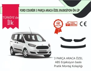 Boğaziçi uyumlu Ford Courier 2018-2023 3 Parça Ön Lip modelleri DRS Tuning'de. Kaliteli malzeme, hızlı kargo ve güvenli alışverişle hemen inceleyin.