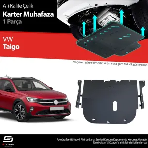 s-dizayn uyumlu VW Taigo Çelik Karter Muhafaza Koruma 2020 Üzeri A+ Kalite modelleri DRS Tuning'de. Kaliteli malzeme, hızlı kargo ve güvenli alışverişle hemen