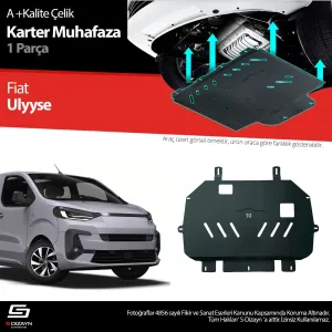 s-dizayn uyumlu Fiat Ulysse Çelik Karter Muhafaza Koruma 2022 Üzeri A+ Kalite modelleri DRS Tuning'de. Kaliteli malzeme, hızlı kargo ve güvenli alışverişle