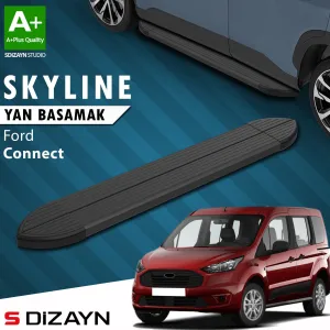 s-dizayn uyumlu Ford Connect 3 Skyline Siyah Yan Basamak 193 Cm 2023 Üzeri A+ Kalite modelleri DRS Tuning'de. Kaliteli malzeme, hızlı kargo ve güvenli