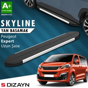s-dizayn uyumlu Peugeot Expert 3 Uzun Şase Skyline Aluminyum Yan Basamak 243 Cm 2016 Üzeri A+ Kalite modelleri DRS Tuning'de. Kaliteli malzeme, hızlı kargo ve