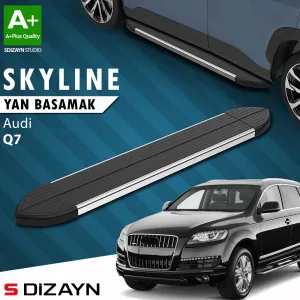 Audi Q7 2005-2015 (4L) uyumlu Skyline Krom Yan Basamak 213 Cm 2005-2015 A+ Kalite modelleri DRS Tuning'de. Kaliteli malzeme, hızlı kargo ve güvenli alışverişle