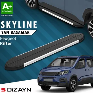Peugeot Rifter 2018-2024 uyumlu Skyline Aluminyum Yan Basamak 203 Cm 2019-2023 A+ Kalite modelleri DRS Tuning'de. Kaliteli malzeme, hızlı kargo ve güvenli