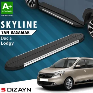 Dacia Lodgy 2012-2022 (J92) uyumlu Skyline Krom Yan Basamak 203 Cm 2012 Üzeri A+ Kalite modelleri DRS Tuning'de. Kaliteli malzeme, hızlı kargo ve güvenli