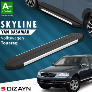 S-Dizayn VW Touareg Skyline Aluminyum Yan Basamak 193 Cm 2002-2010 A+ Kalite thumb 1