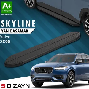 Volvo XC90 2015-Günümüz (B) uyumlu 2 Skyline Siyah Yan Basamak 193 Cm 2015-2019 A+ Kalite modelleri DRS Tuning'de. Kaliteli malzeme, hızlı kargo ve güvenli
