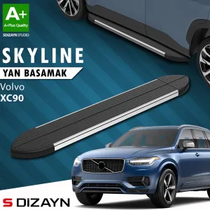 S-Dizayn Volvo XC90 2 Skyline Krom Yan Basamak 193 Cm 2015-2019 A+ Kalite thumb 1
