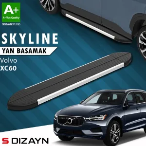 Volvo XC60 2017-Günümüz (246) uyumlu 2 Skyline Aluminyum Yan Basamak 193 Cm 2017-2023 A+ Kalite modelleri DRS Tuning'de. Kaliteli malzeme, hızlı kargo ve