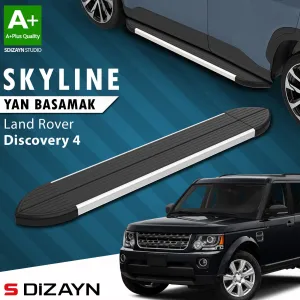 S-Dizayn Land Rover Discovery 4 Skyline Aluminyum Yan Basamak 193 Cm 2009-2016 A+ Kalite thumb 1