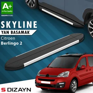 Citroen Berlingo 2008-2018 (B9) uyumlu 2 Skyline Aluminyum Yan Basamak 193 Cm 2008-2018 A+ Kalite modelleri DRS Tuning'de. Kaliteli malzeme, hızlı kargo ve