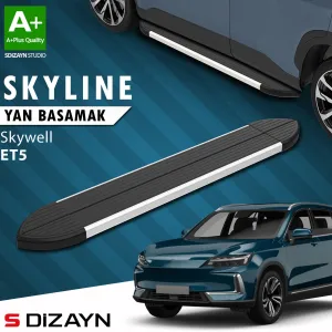 S-Dizayn Skywell ET5 Skyline Aluminyum Yan Basamak 193 Cm 2021 Üzeri A+ Kalite thumb 1