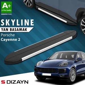 Porsche Cayenne 2010-2017 (92A) uyumlu 2 Skyline Aluminyum Yan Basamak 193 Cm 2011-2017 A+ Kalite modelleri DRS Tuning'de. Kaliteli malzeme, hızlı kargo ve