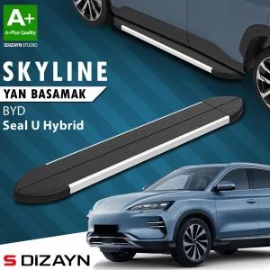 BYD Seal 2022-Günümüz (Seal) uyumlu U Hybrid Skyline Aluminyum Yan Basamak 193 Cm 2022 Üzeri A+ Kalite modelleri DRS Tuning'de. Kaliteli malzeme, hızlı kargo