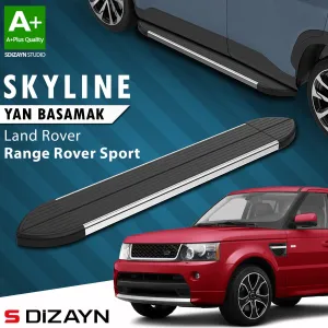 S-Dizayn Land Rover Range Rover Sport Skyline Krom Yan Basamak 183 Cm 2005-2013 A+ Kalite thumb 1