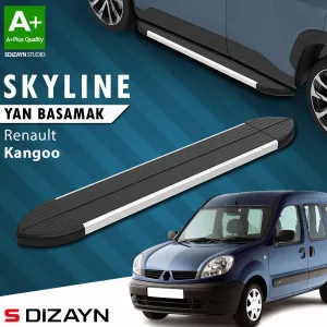 S-Dizayn Renault Kangoo Skyline Aluminyum Yan Basamak 183 Cm 1998-2007 A+ Kalite thumb 1