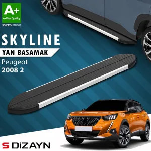 Peugeot 2008 2019-Günümüz (P24) uyumlu 2 Skyline Aluminyum Yan Basamak 183 Cm 2020 Üzeri A+ Kalite modelleri DRS Tuning'de. Kaliteli malzeme, hızlı kargo ve