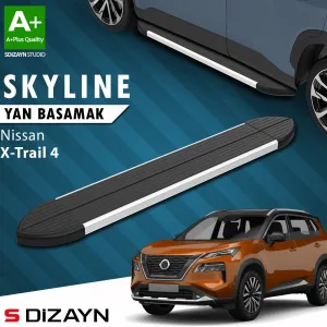 Nissan X-Trail 2021-Günümüz (T33) uyumlu T33 Skyline Aluminyum Yan Basamak 183 Cm 2022 Üzeri A+ Kalite modelleri DRS Tuning'de. Kaliteli malzeme, hızlı kargo