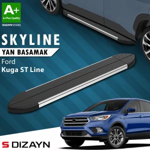 Ford Kuga 2012-2019 (C520) uyumlu 2 ST-Line Skyline Krom Yan Basamak 183 Cm 2017-2019 A+ Kalite modelleri DRS Tuning'de. Kaliteli malzeme, hızlı kargo ve