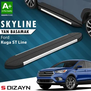 Ford Kuga 2012-2019 (C520) uyumlu 2 ST-Line Skyline Aluminyum Yan Basamak 183 Cm 2017-2019 A+ Kalite modelleri DRS Tuning'de. Kaliteli malzeme, hızlı kargo ve