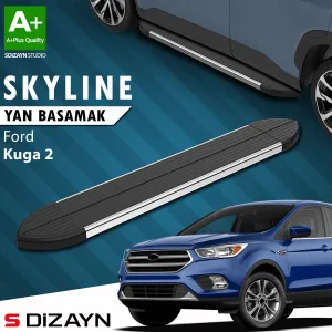 Ford Kuga 2012-2019 (C520) uyumlu 2 Skyline Krom Yan Basamak 183 Cm 2013-2019 A+ Kalite modelleri DRS Tuning'de. Kaliteli malzeme, hızlı kargo ve güvenli