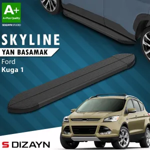 Ford Kuga 2008-2013 (C394) uyumlu 1 Skyline Siyah Yan Basamak 183 Cm 2008-2012 A+ Kalite modelleri DRS Tuning'de. Kaliteli malzeme, hızlı kargo ve güvenli