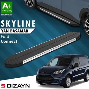 S-Dizayn Ford Connect 2 Skyline Krom Yan Basamak 183 Cm 2014-2023 A+ Kalite thumb 1